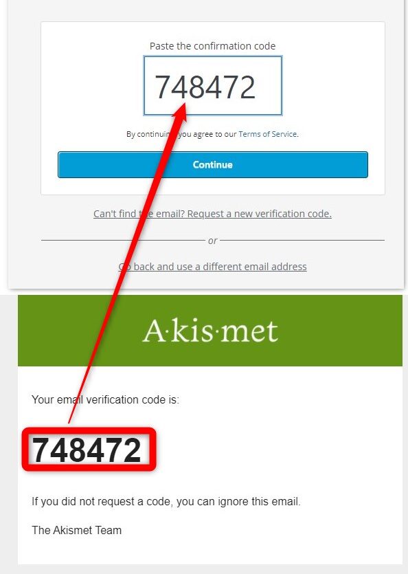 Akismet Anti-Spamの有効化