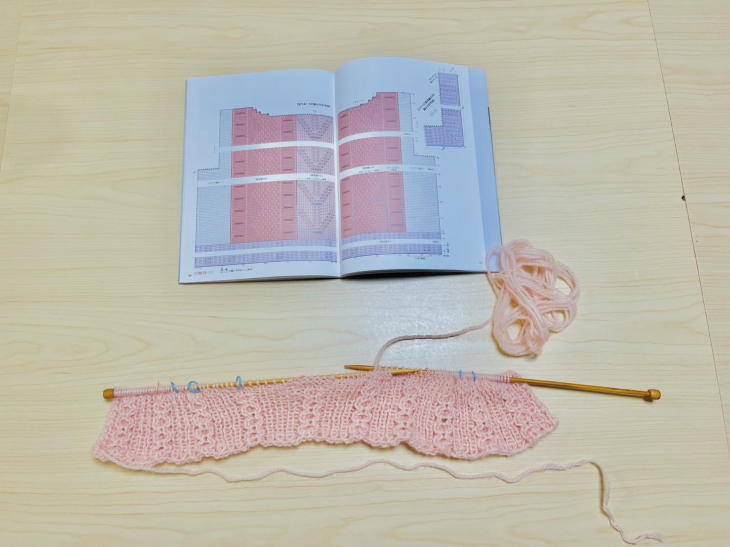 ひと玉でどれぐらい編める？：40代で初めてのセーター編み物